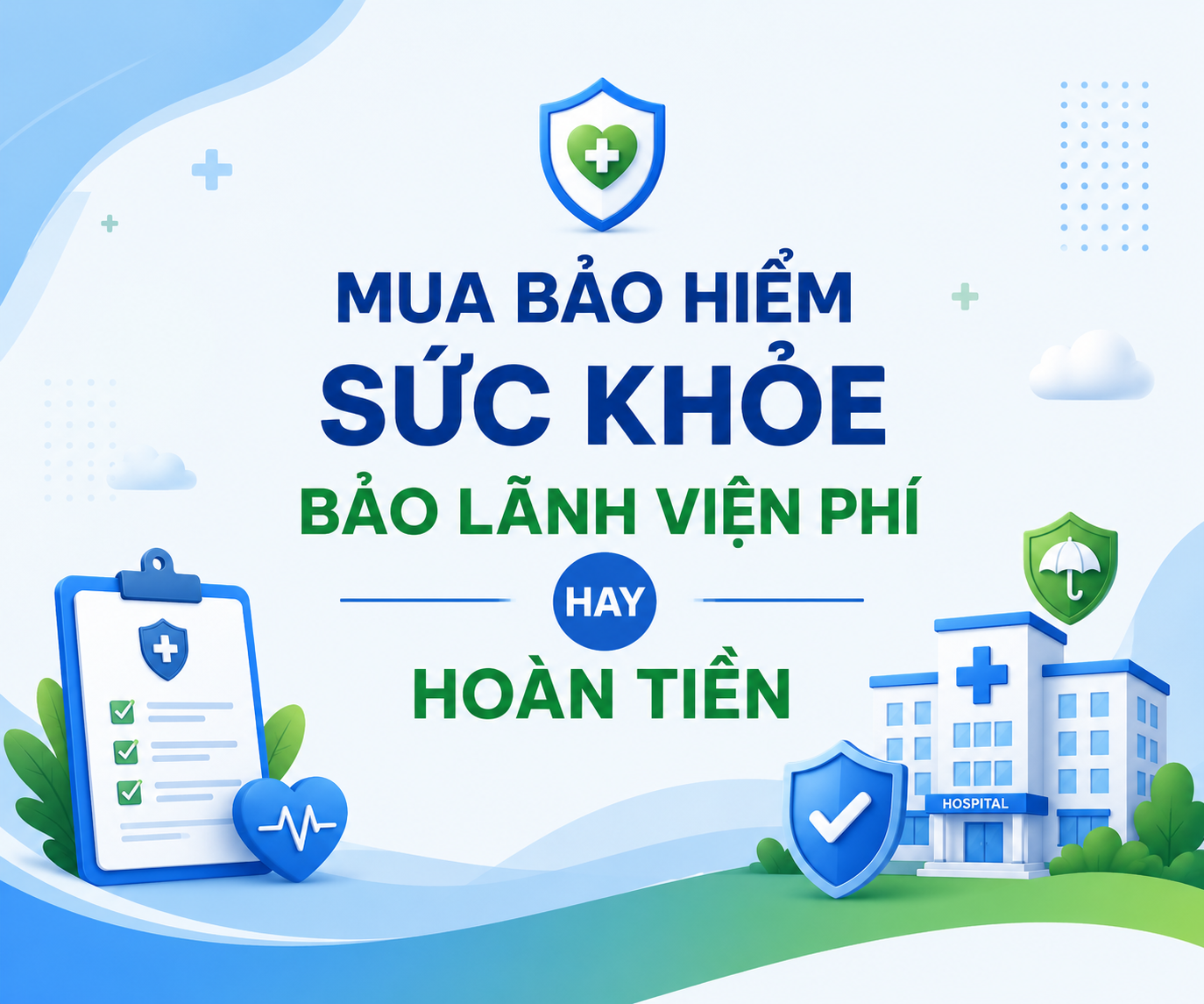 So sánh hình thức bảo lãnh viện phí và hoàn tiền của bảo hiểm sức khỏe